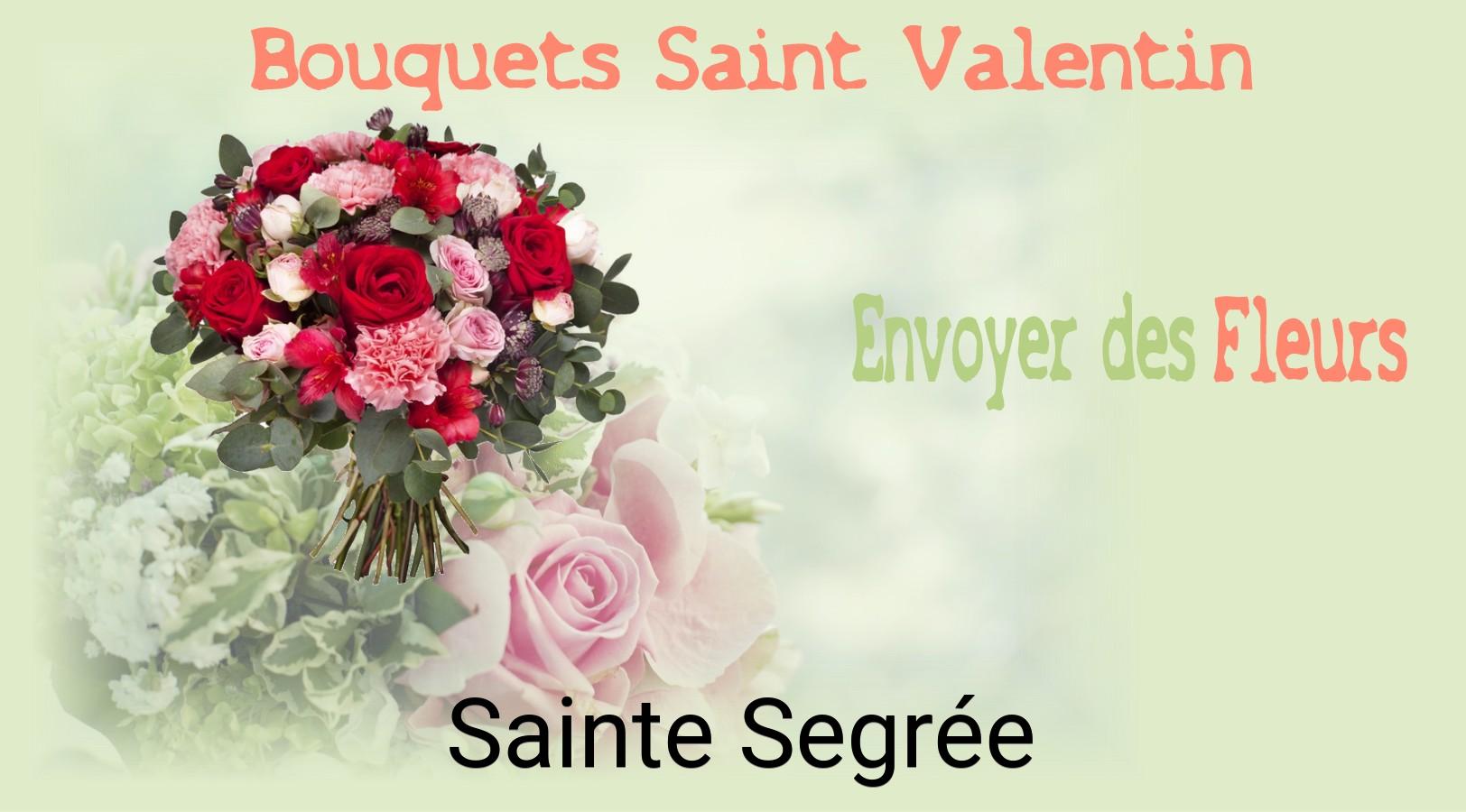 Roses de Saint-Valentin livrées à Sainte-Segrée